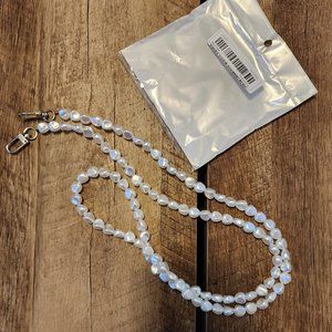 Faux Pearl Lanyard